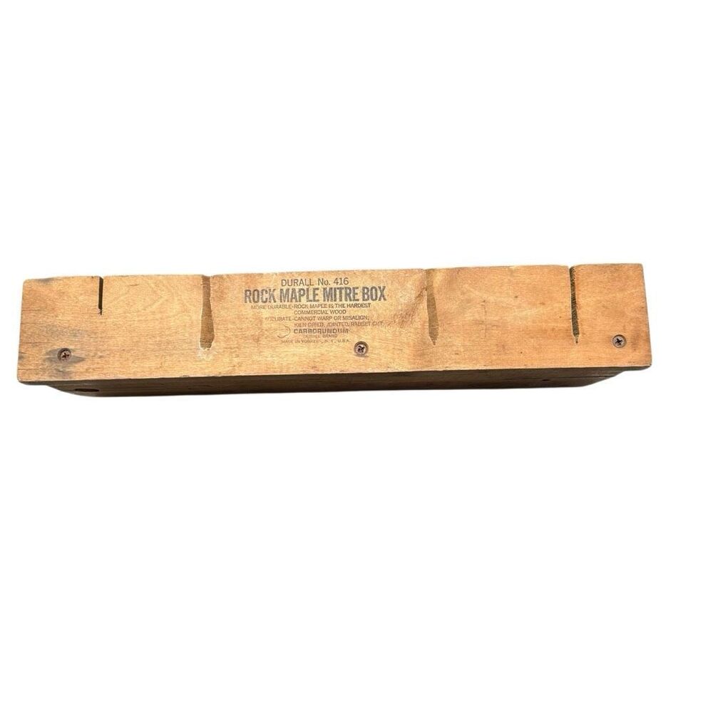 Durall No. 416 Rock Maple Mitre Box
